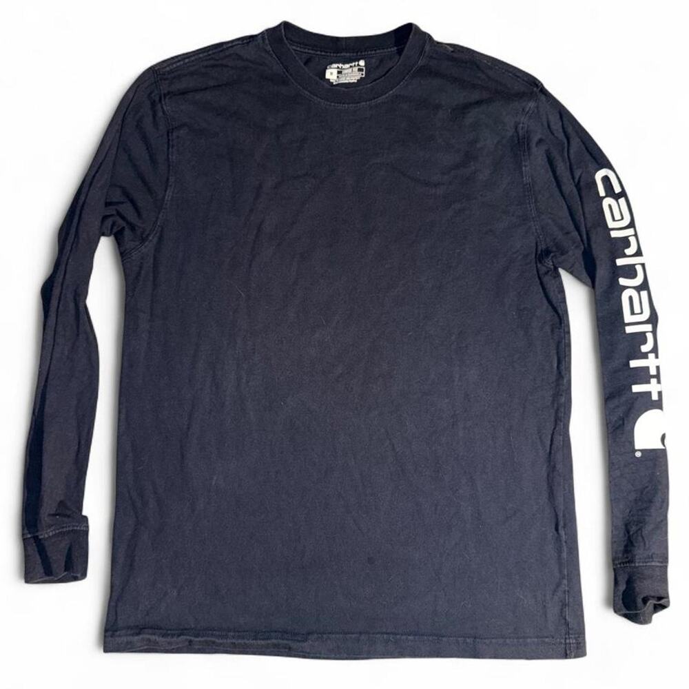 Carhartt navy blue long sleeve shirt Size M